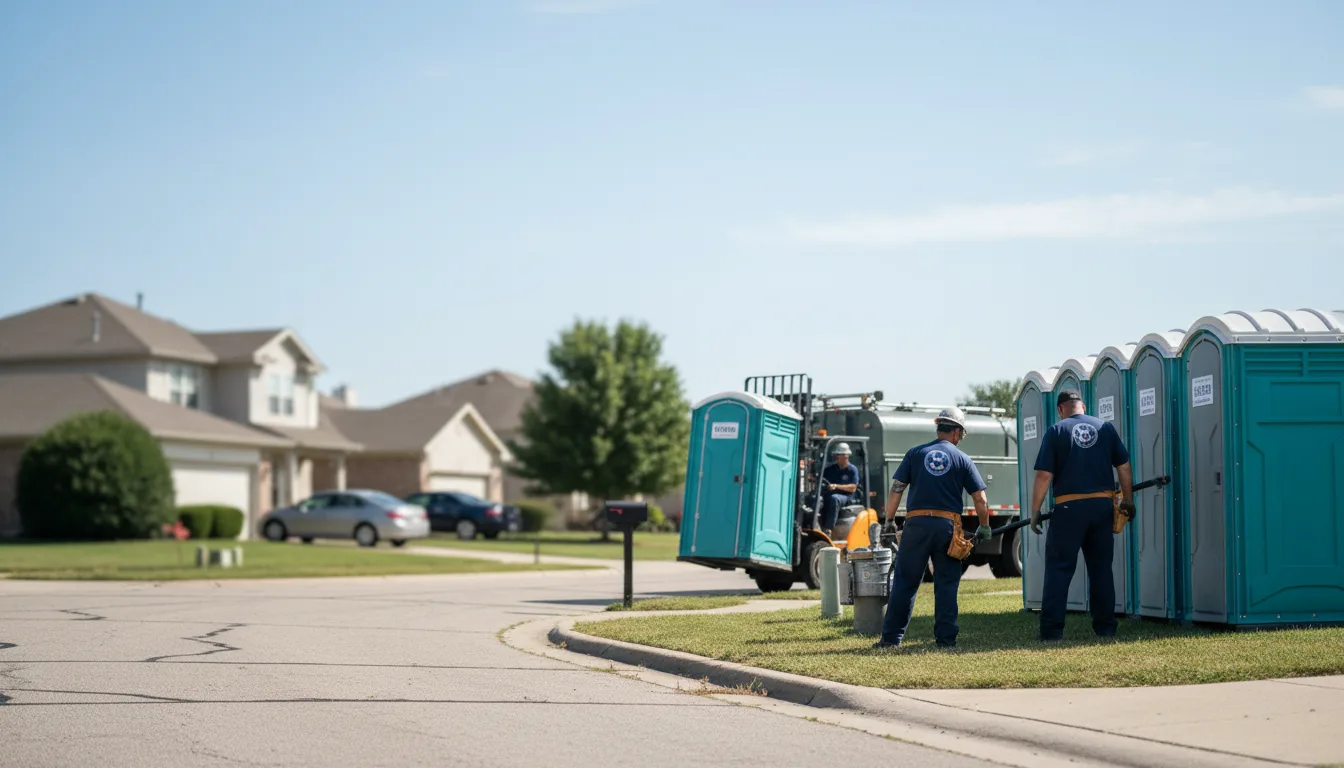 Porta Potty Rental in Holly Springs, NC near me